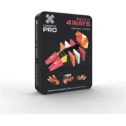 Connetix PRO Build It 4 Ways Creatures Pack 36 pc, Magnetbausteine