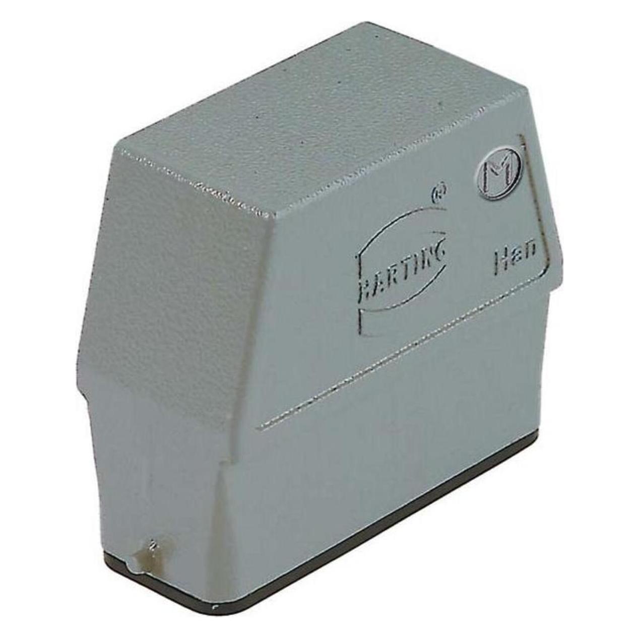 Harting HAN A Steckerhülse, hoch, Typ 16Amit M25-Einführung Metall (19200160546)