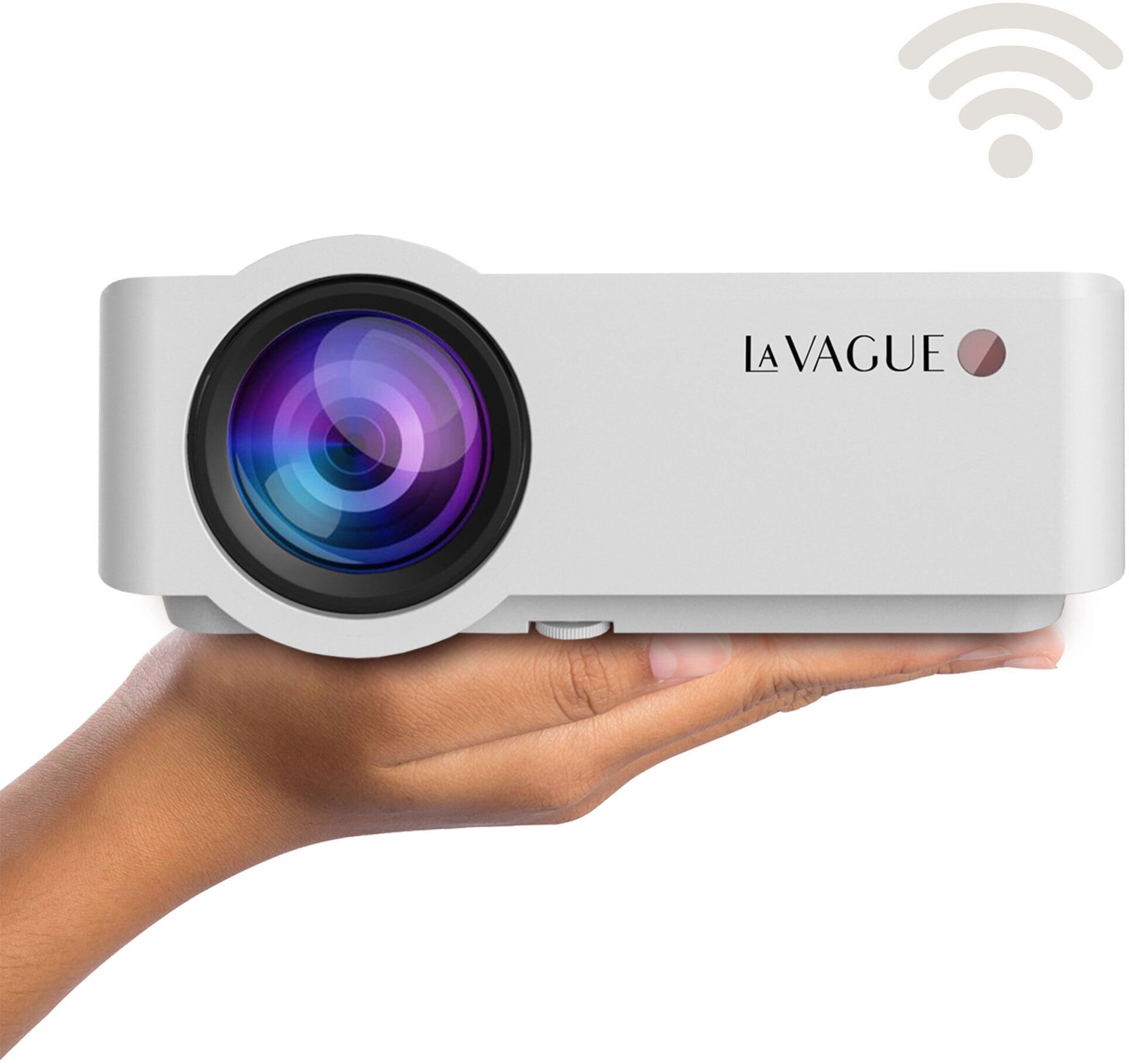 LA VAGUE LED-Beamer "LED-Projektor LV-HD340 Wi-Fi", weiß, Beamer