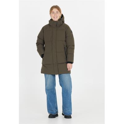Outdoorjacke WHISTLER "Greyston", Damen, Gr. 38, grau, 100% Polyester, unifarben, normal, ohne Ausschnitt, Jacken Outdoorjacke, Mit wind- und wasserabweisenden Eigenschaften