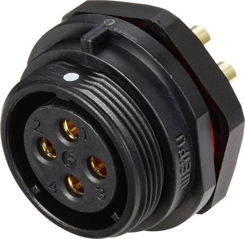 Weipu SP2112 / S 4 Rundstecker Buchse, Einbau Gesamtpolzahl: 4 Serie (Rundsteckverbinder): SP21 1St.