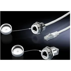 Rittal Netzwerkverlängerungskabel (Kabel), Elektronikzubehör + Gehäuse, Weiss