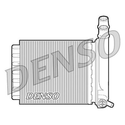 Denso Wärmetauscher, Innenraumheizung [Hersteller-Nr. DRR07007] für Peugeot, Citroën, Fiat