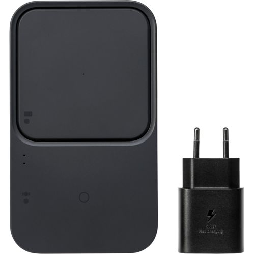 Samsung Wireless Charger Duo mit Adapter EP-P5400T, Dark Gray