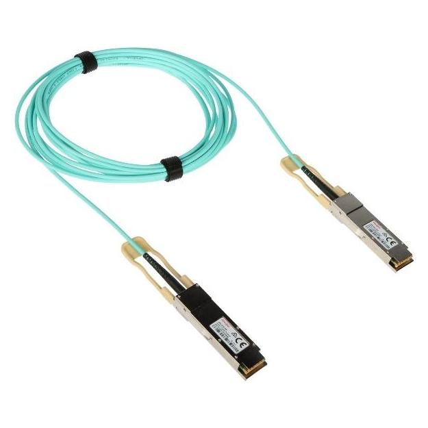 Ruijie 40G QSFP+ Optical Stack Cable (included both side transceivers), 5 Meters (5 m) (40G-AOC-5M)
