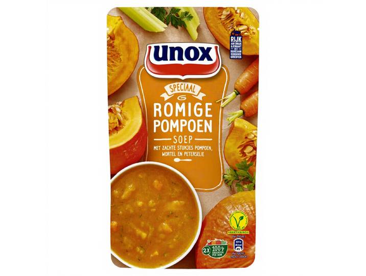 Unox Romige Pompoensoep - 570 ml