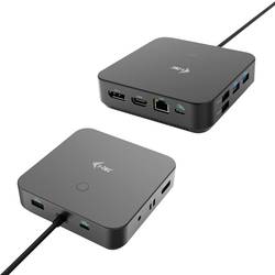i-tec USB-C® Dockingstation USB-C HDMI Dual DP Docking Station with Power Delivery 100 W USB-C® Power Delivery C31TRIPLE4KDOCKPDPRO