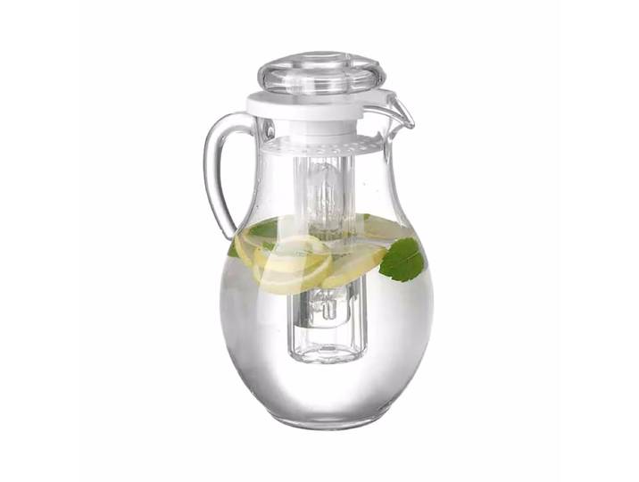 Hendi Krug mit Eiswürfelkühlung, 3L, ø17.0x(H)28.5cm Krug mit Eiswürfelkühlung – Gastro Inventar/Gastro Einrichtungen – transparent