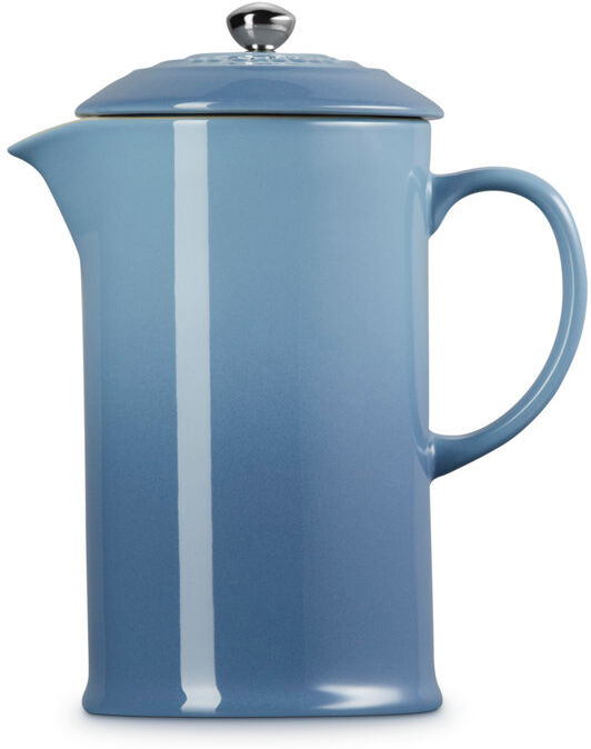 Le Creuset Stoneware Cafetiere with Metal Press Chambray 1L