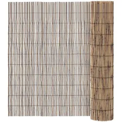 vidaXL Gartenzaun 600x100 cm Schilf