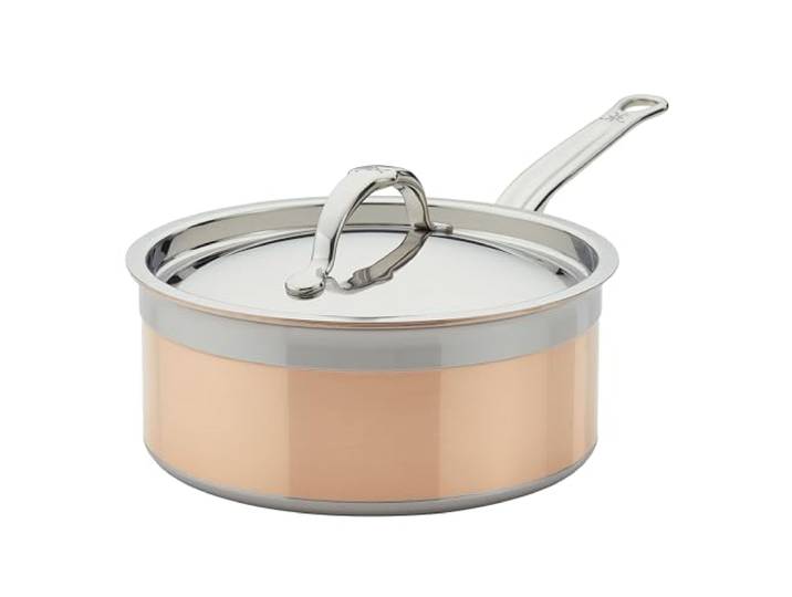 Hestan - CopperBond Collection – 100% reines Kupfer Soßentopf, 3 l