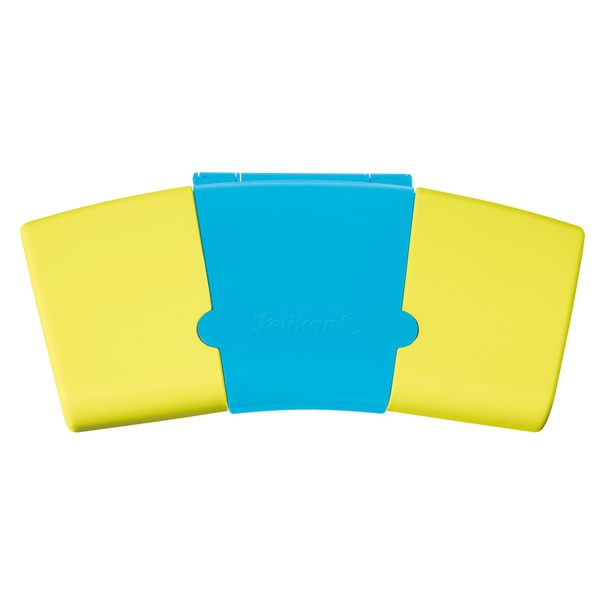 Pelikan Deckfarbkasten ProColor 735, 12 Farben, trkis/gelb (12 ml) (701204)