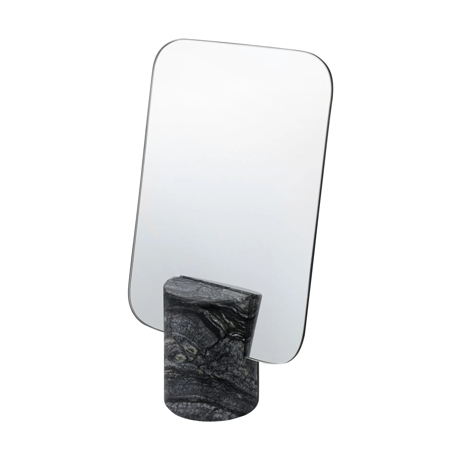 Mette Ditmer Marble tafelspiegel Black-grey, 30 cm
