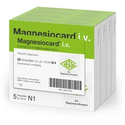 Magnesiocard i.v. Injektionslösung 20X10 ml