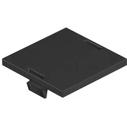 BETTERMANN Blindplatte PA 45mm schwarz LP 45 Blindplatte