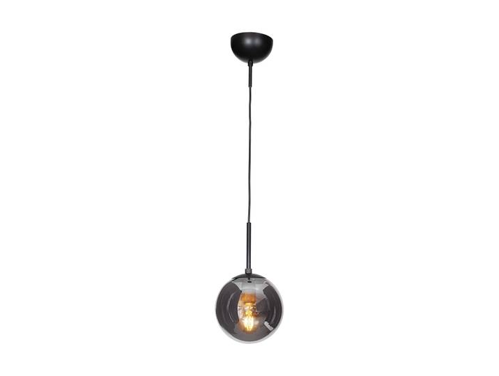 By Rydéns Lampe à suspension Boyle Ø18 cm Gris fumé