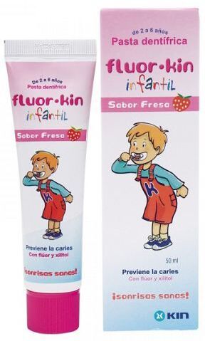 Kin Kin Fluor Infant Strawberry Paste 50 ml 50 ml