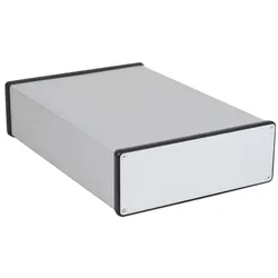 Hammond Schalengehäuse, Klar, Aluminium, 280 x 191 x 66mm (Gehäuse), Elektronikzubehör + Gehäuse, Transparent