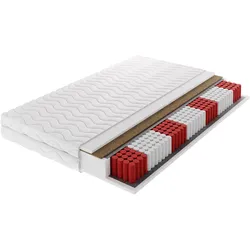 TASCHENFEDERKERNMATRATZE CORANTO MULTI Multipocket 140x200, H3/H4, Höhe ca.: 19 cm