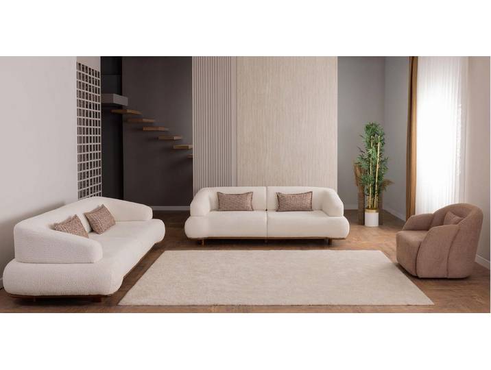 JVmoebel Sofa Komfortable Sofas Sessel für entspanntes Wohnen, 3 Teile