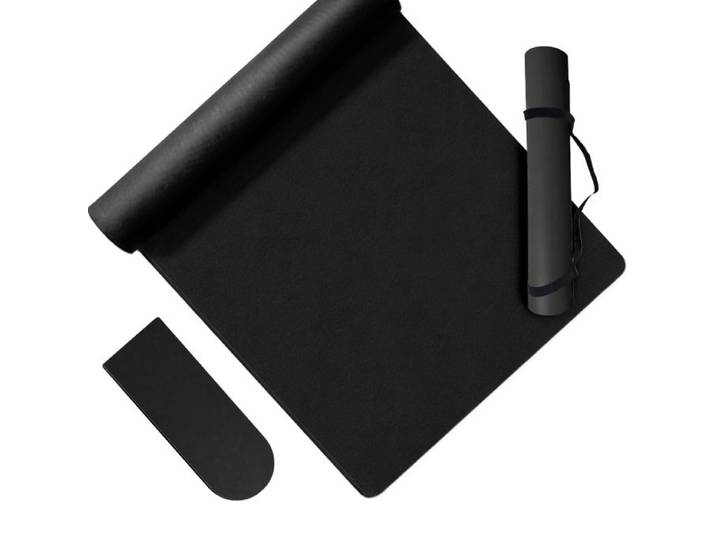 Relaxdays Tapis yoga avec sangle, 5 mm