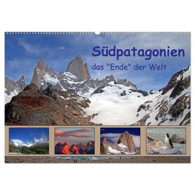 Südpatagonien – das 'Ende' der Welt (Wandkalender 2027 DIN A2 quer), CALVENDO Monatskalender