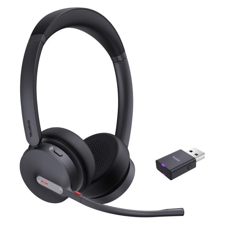 Yealink WH64 Hybrid Dual - Headset (Kabellos, USB-A, Microsoft Teams, Skype, Zoom) (WH64 HYBRID DUAL TEAMS)