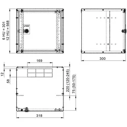 Enoc 10" Schrank W10 12-3-V