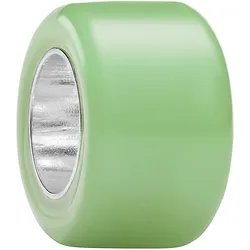 Pandora 794773C02 Mini Silber-Charm Grünes Muranoglas