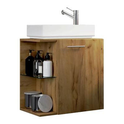 2-tlg Gäste WC Waschplatz Bad Waschtisch Hausa