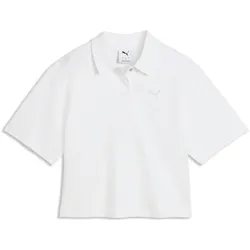 PUMA Class Relaxed Poloshirt Damen 02 - PUMA white XL
