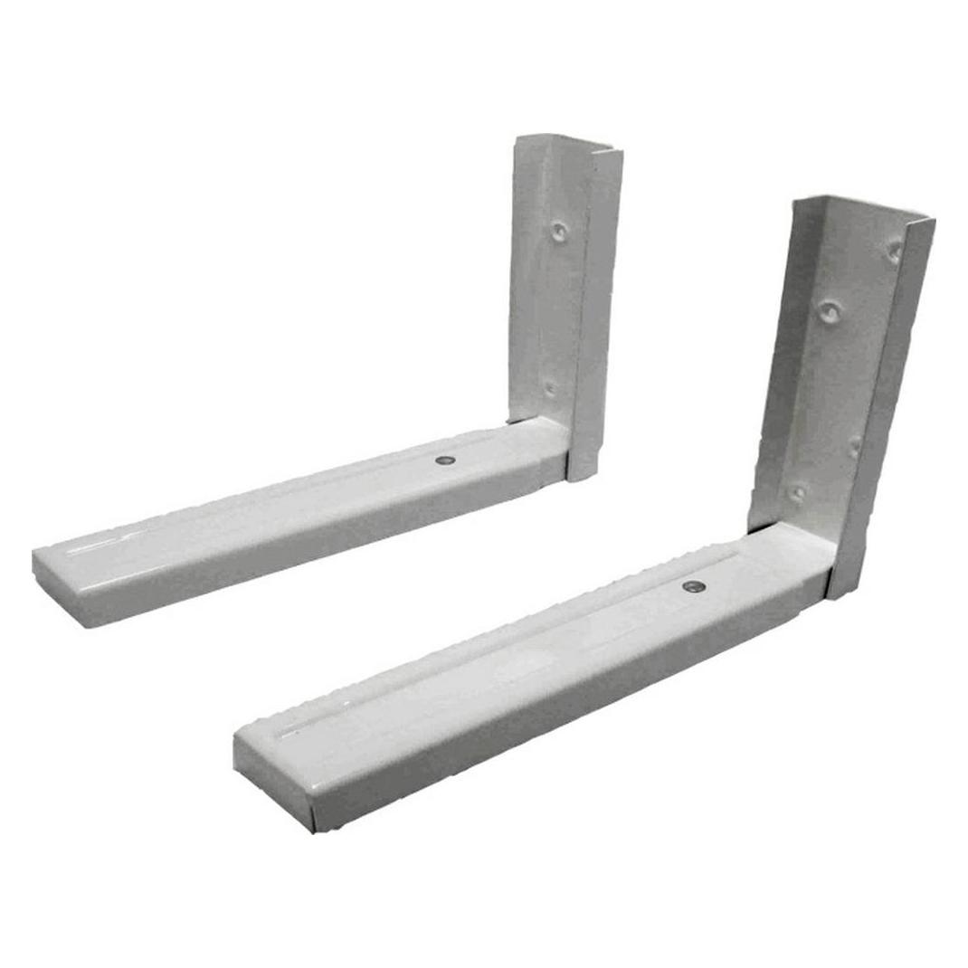 EDM Gestell für Mikrowelle 66053 Weiss 40 kg 30,5 x 45 cm (45282862)