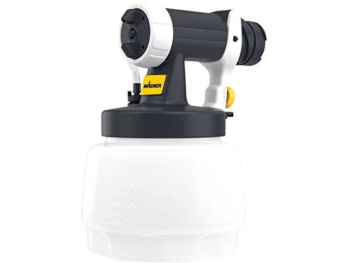 WAGNER Sprühaufsatz Wall Extra Texture für Dekorputze und Stukturfarben, Zubehör für WAGNER Farbsprühsysteme WallSprayer, Behälter 1300 ml
