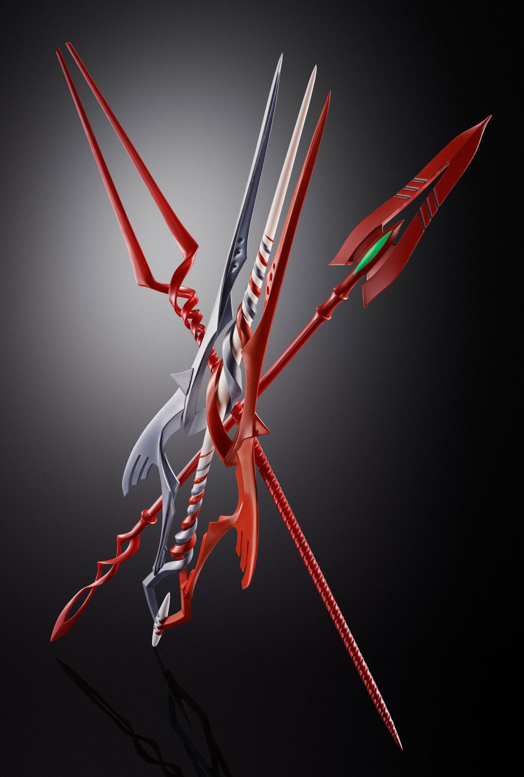 Bandai Tamashii Nations Tamashii Nations Neon Genesis Evangelion 3-delige speerset met Spear Another Color metalen accessoirepakket