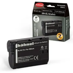 Hähnel Kamera-Akku ersetzt Original-A (Kamera Akku), Kamera Stromversorgung, Schwarz