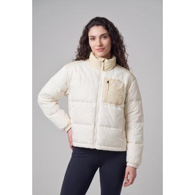 Steppjacke THE NORTH FACE "W NUKETO SYNTH INS JACKET", Damen, Gr. S, weiß dune, desert stone, Obermaterial: 100% Polyester, Jacken Steppjacke, mit leichter Isolierung