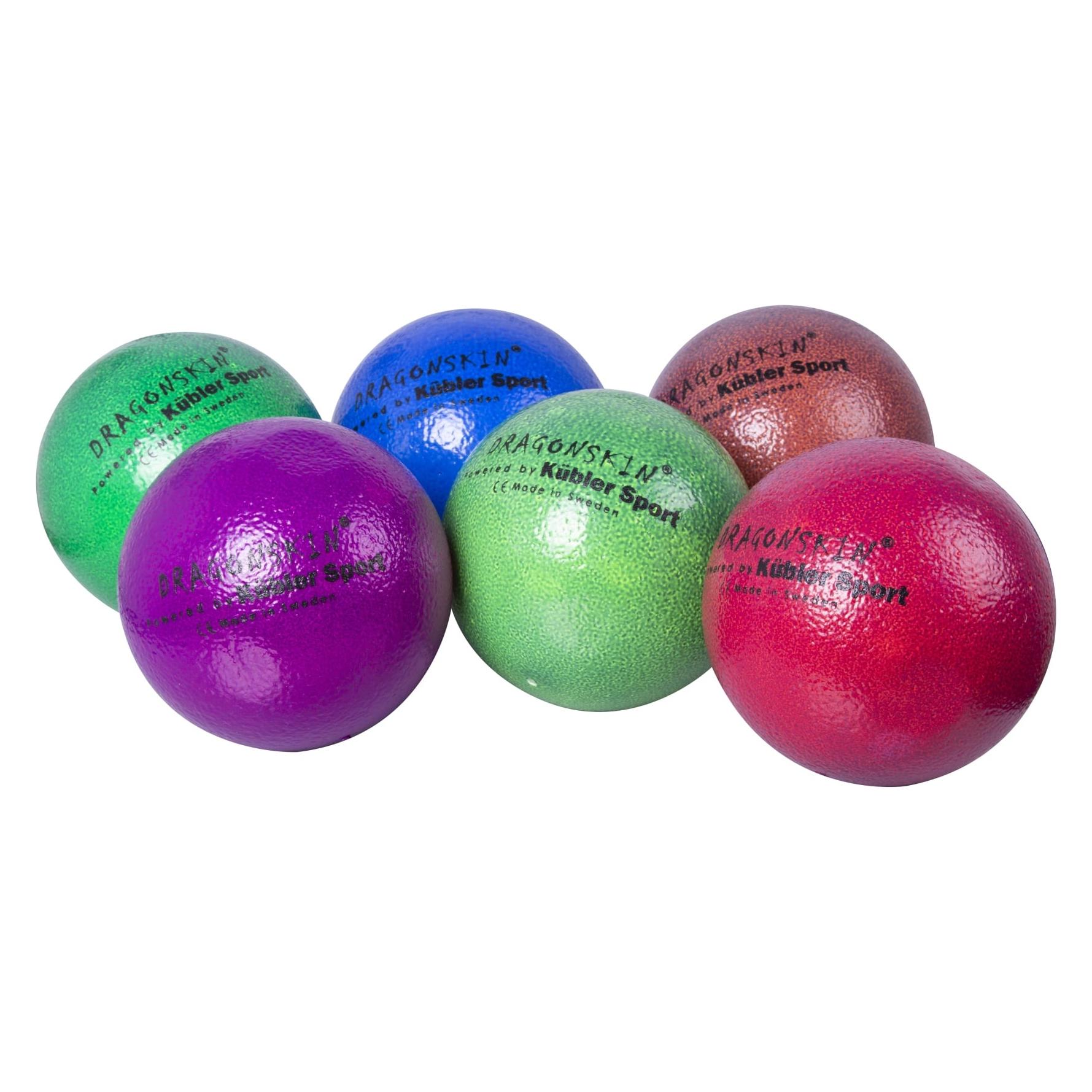 Dragonskin Kübler Sport Softball THERMO, 6 Bälle (LB160-NSET-HT)