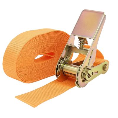 Baumarktplus Spanngurt mit Ratsche 1-tlg 4m 800kg 25mm TÜV/GS orange wetterfest und robust