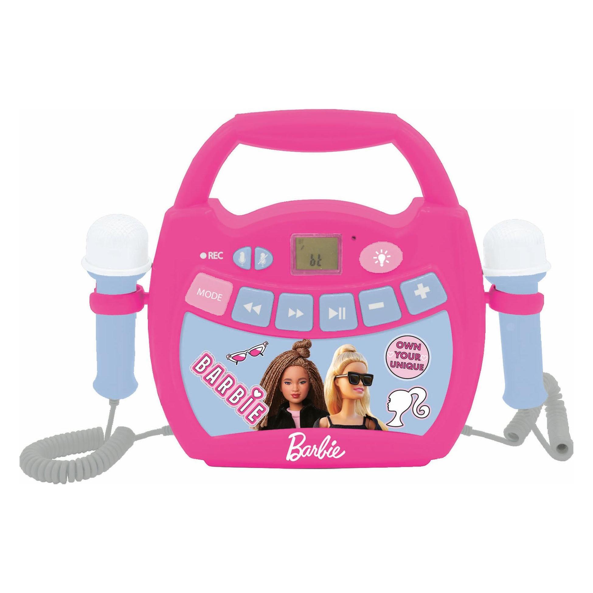 Lexibook Light Bluetooth-Lautsprecher mit Lichtern und Mikrofonen (MP320BBZ)