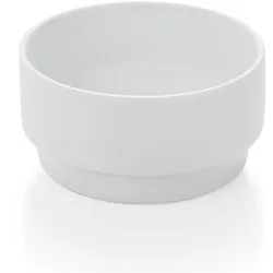 30x Schale rund Ø 10 cm, 260 ml, Hamburg System, weiß, Porzellan