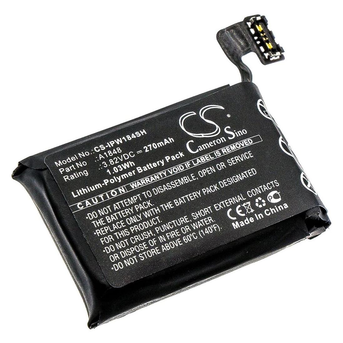 OEM Apple Watch 3 LTE, 38mm Battery 270 mAh (Gerätespezifisch, 270 mAh) (CS-IPW184SH)