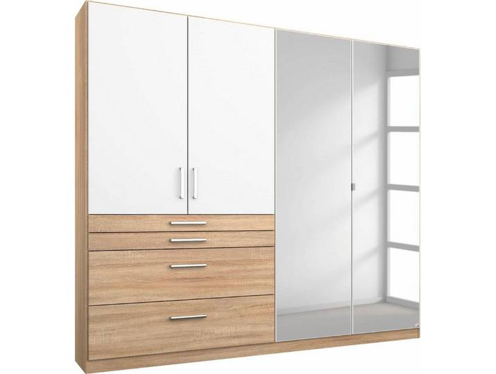 rauch Kleiderschrank Harburg im Schlafzimmer Schlafzimmerschrank Schrank Garderobe mit Spiegel