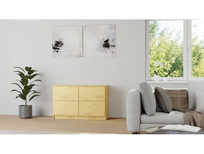 Moderne Schubladenkommode Buche