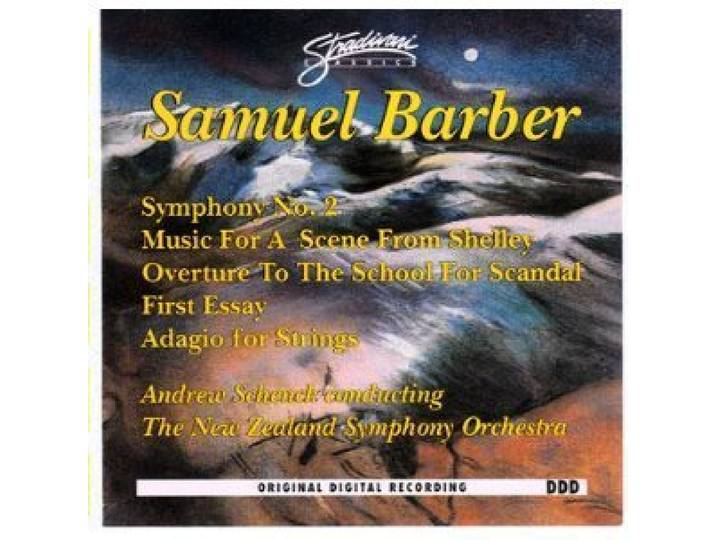 Samuel Barber: Symphony No. 2 / Essay No. 1 / Adagio for Strings / Music for a Scene from Shelley / Overture to The School for Scandal