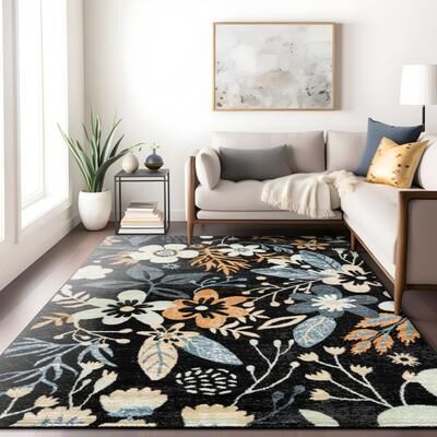 World Rug Gallery Floral Garden Area Rug