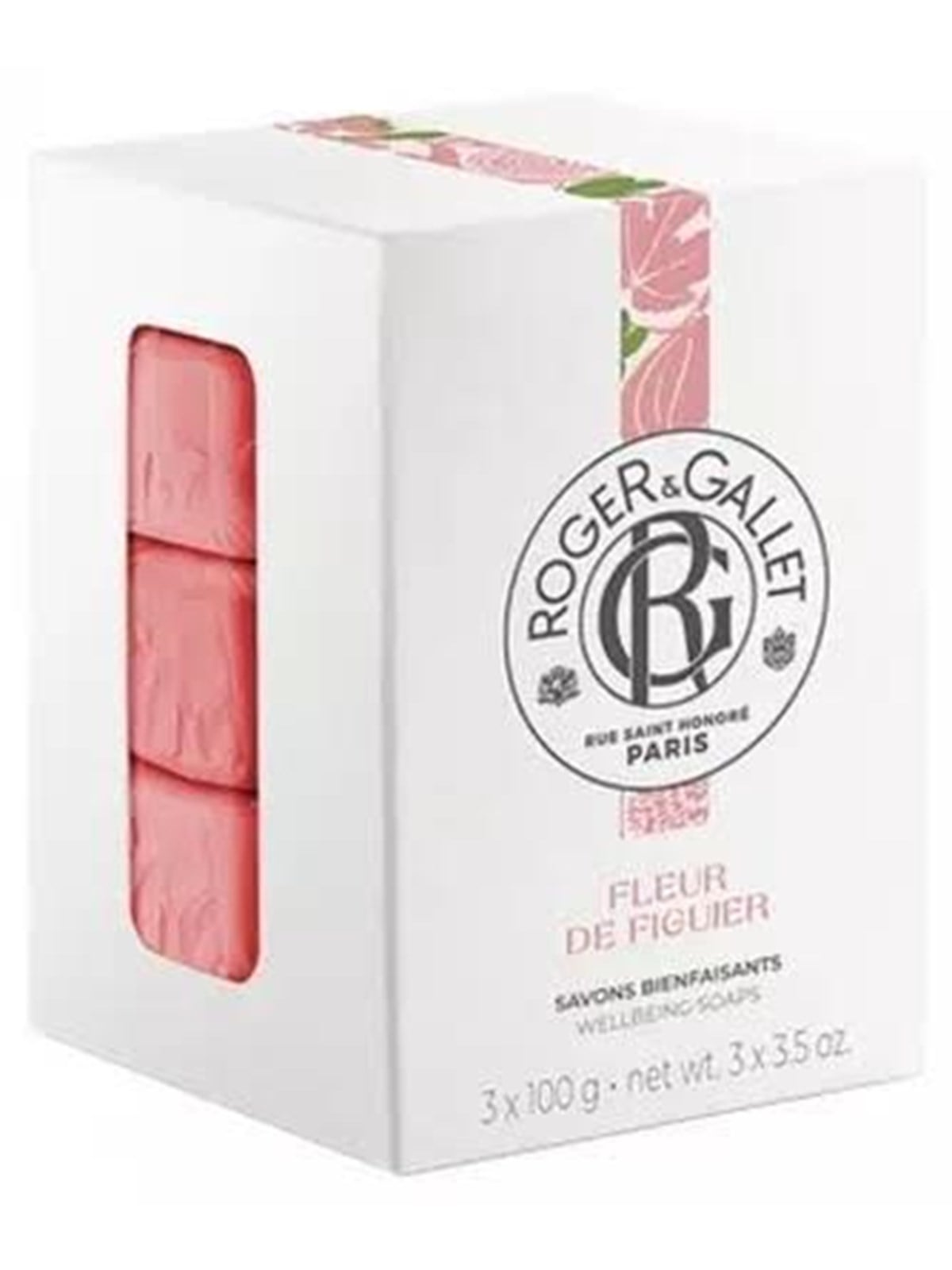 Roger & Gallet Fleur de Figuier Soothing Soaps 3 x 100g