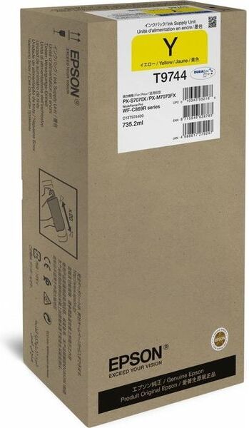 Epson T9744 - Gelb - Druckerpatrone - Extra hohe Kapazität