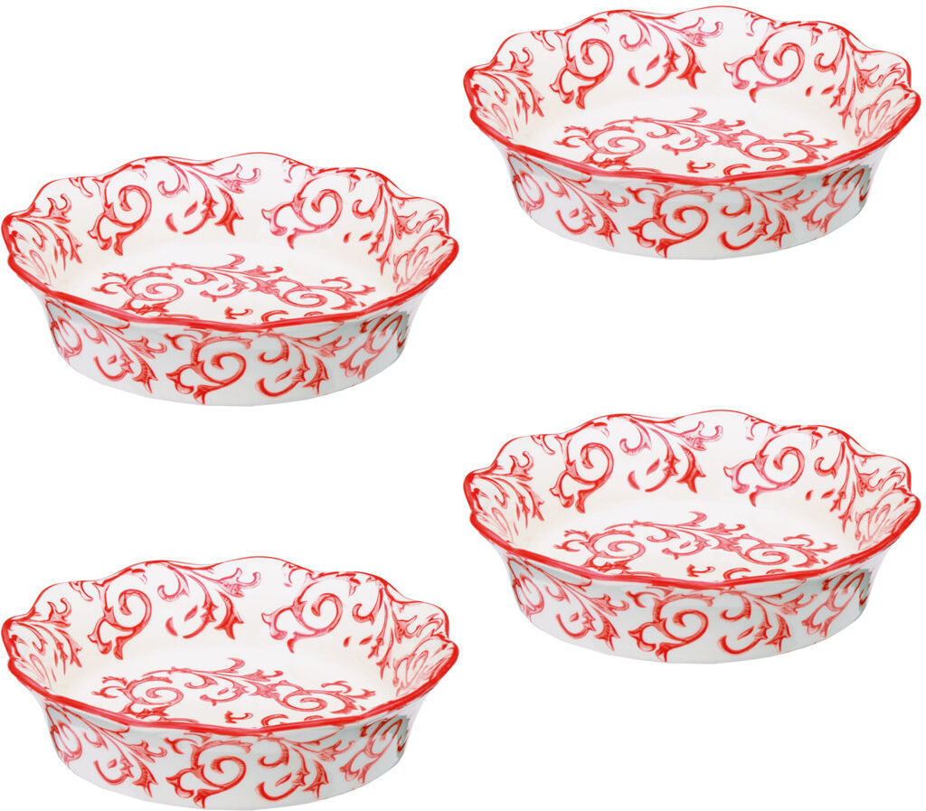 BIA International Heritage Pie Dishes Red
