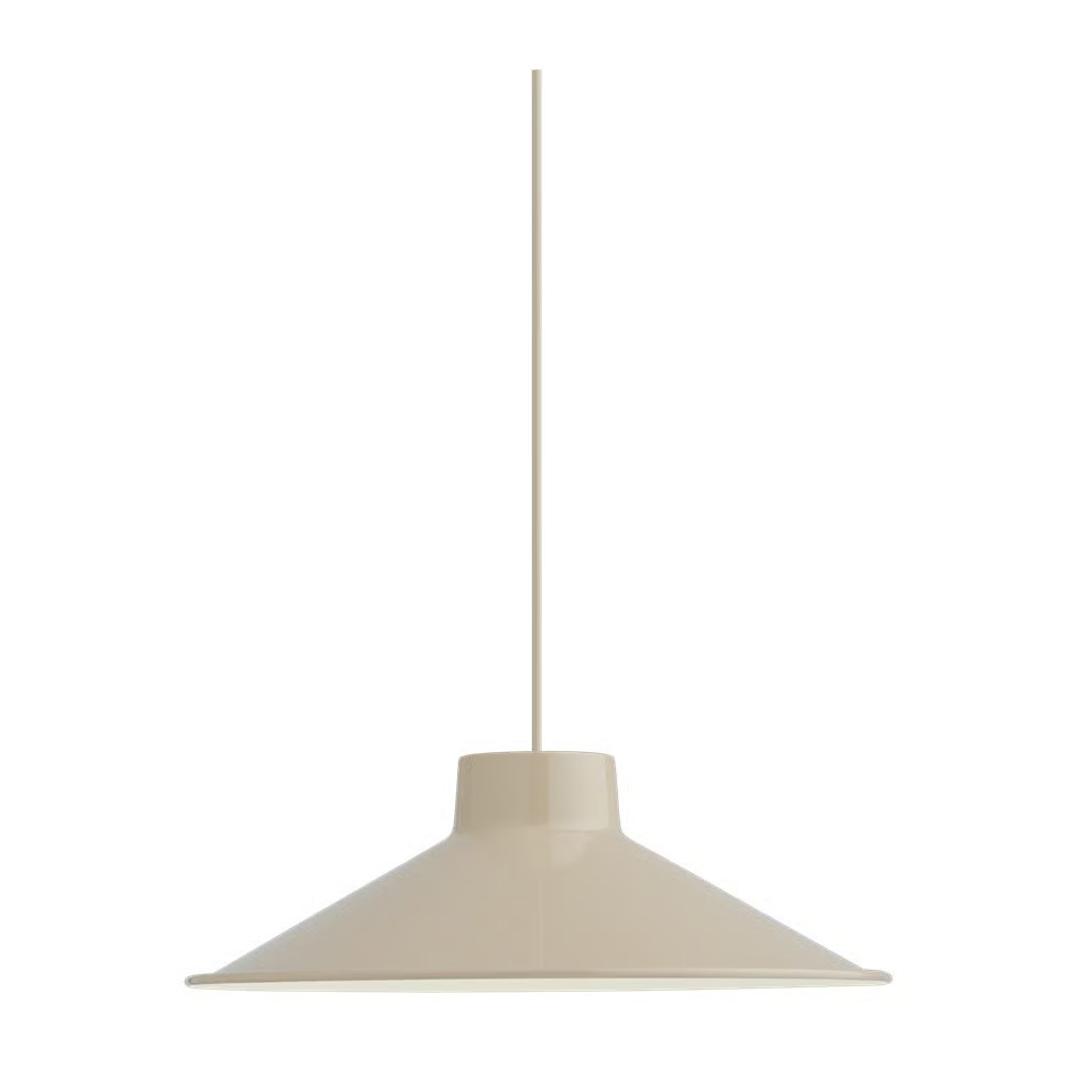 Muuto Top ronde plafondlamp beige Ø36 cm