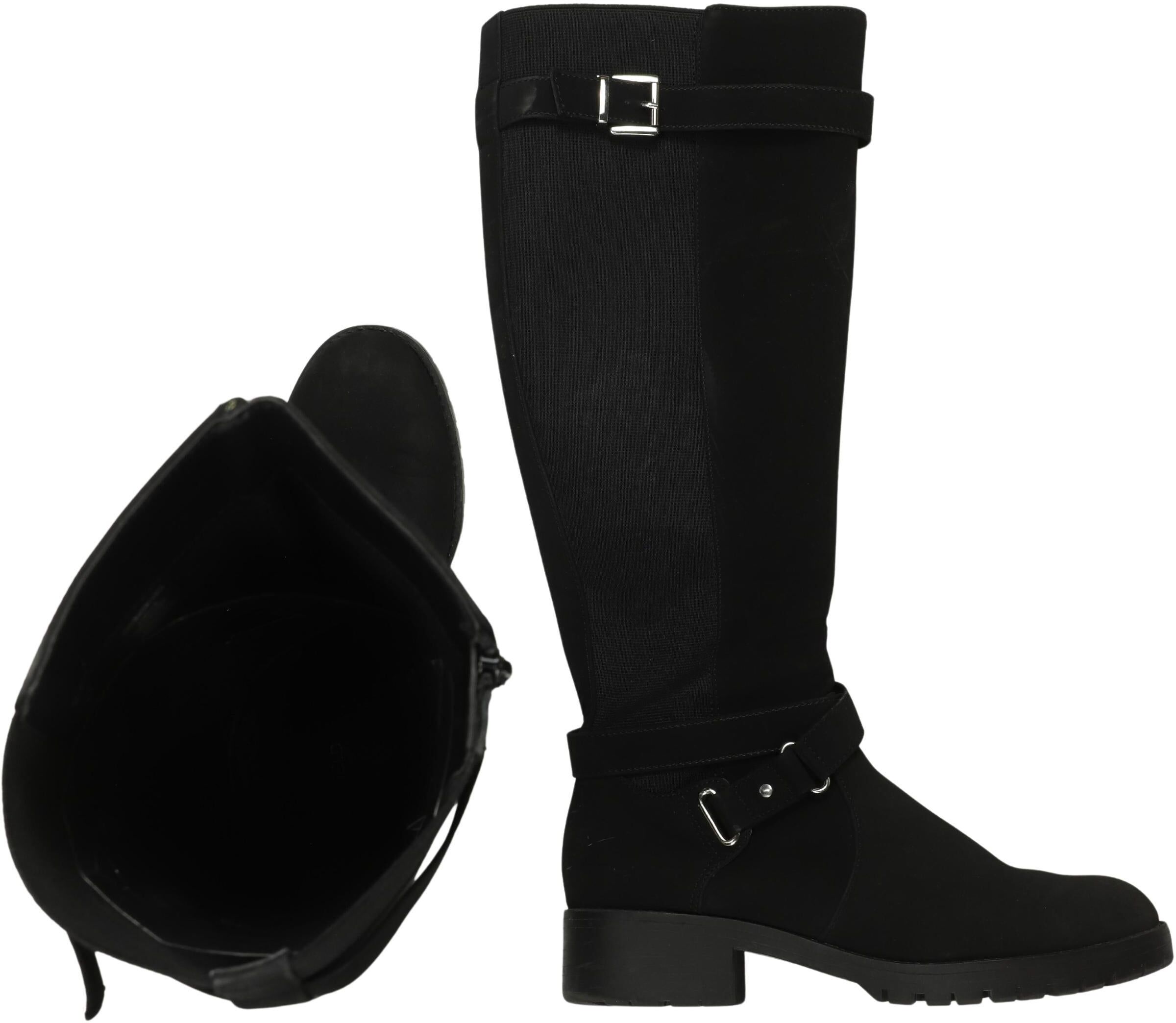 Anna Field Damen Stiefel, Schwarz, Gr. EU 39, Kunstleder - Second Hand